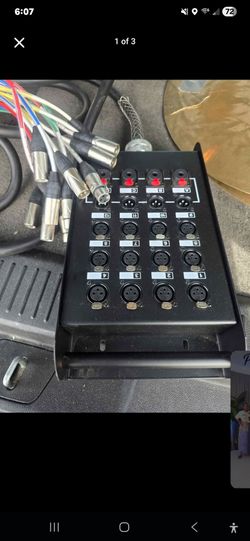 Seismic 25' low profile 12 channel snake