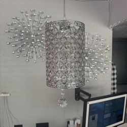 Hanging Crystals Lamp