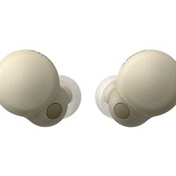 Sony Link Buds S Bluetooth Wireless NC Ecru Earbuds 