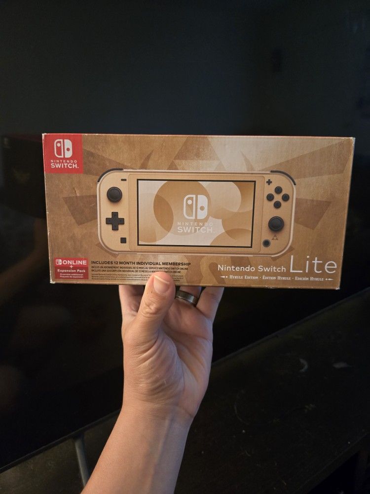 Zelda Nintendo Switch Lite + 3 Games