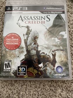 Assassins Creed iii ps3