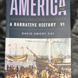 America A Narrative History V1 Bakersfield College Textbook 