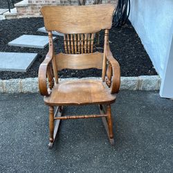 Oak Rocker 