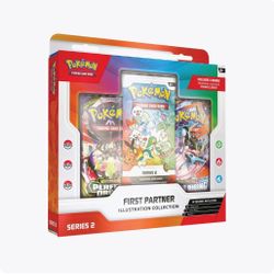 Pokemon TCG: First Partner Illustration Collection (Series 2) *FACTORY SEALED*