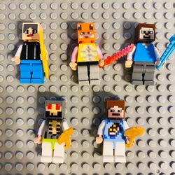 Minecraft Men Collectible Toys Game Custom Lego Minifigures Play Set
