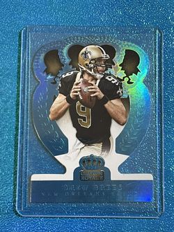 2014 Panini Crown Royale Retail Blue Holofoil #/199 SP Drew Brees #33 Saints NFL
