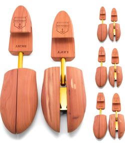 4 Pack Cedar Shoe Tree - Shoe Trees for Men & Women, Sneakers, Widener & Shaper Size	Small / 6.5 - 7.5 US