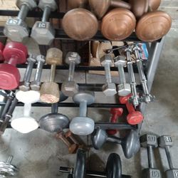 Dumbells And Racks For Sale Delivery Available 