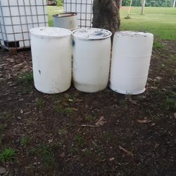 Plastic Barrels 