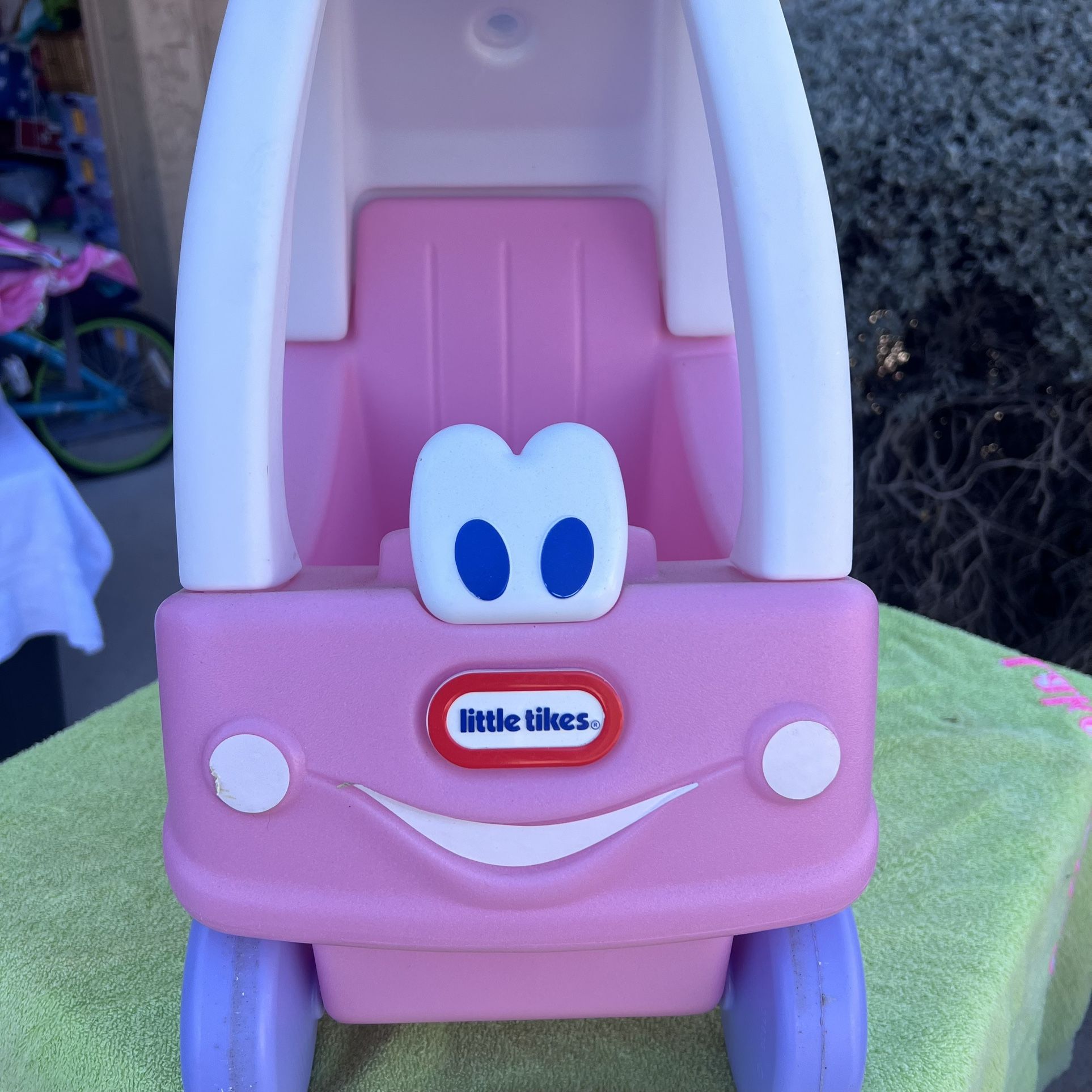 Little Tikes Cozy Coupe Shopping Cart Pink/Purple