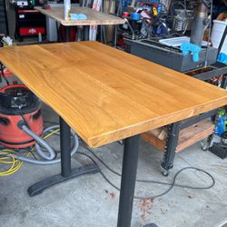 Real Wood Bar Height Table 