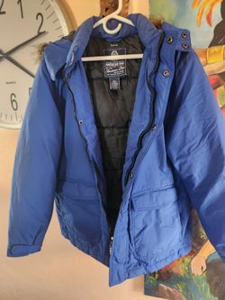 American Rag Blue Parka Jacket Medium
