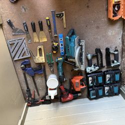 All Tools Below And 2 Batts. 