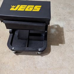 JEGS Mechanics Roller Seat, with Sliding Drawer