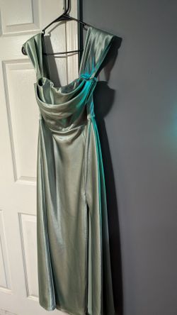 Sage green formal dress size medium