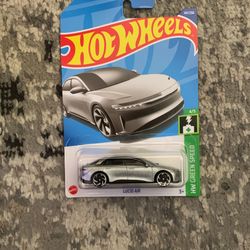 Lucid Air Ev Hot Wheels Rare Find Very Nice