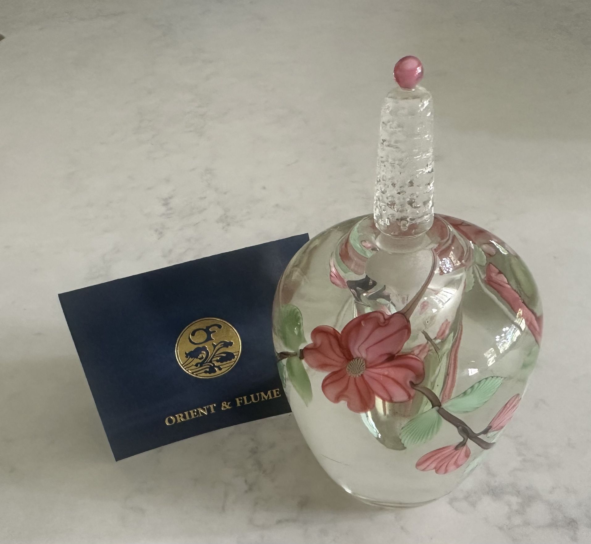 Orient & Flume Perfume Bottle - Gary Jones- Dogwood 2nd 1986 * Read Description