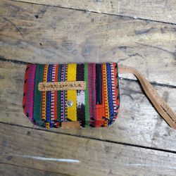 Leather And Cloth Wallet