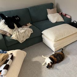 Kivik Sofa Kelinge Gray Turqouise or Navy Blue