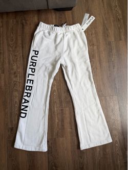 Purple Brand Flared Sweats
