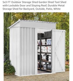 Outdoor Storage Shed 5x3 FT *New*