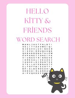 Hello Kitty & Friends Printable Word Search