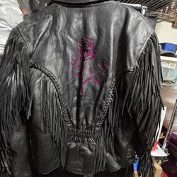 Womens Leathers Jacket and chaps