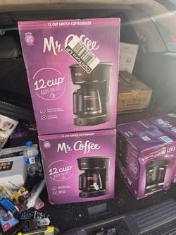 2 brand new never used coffee makers $15 each