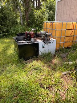 100 gal portable fuel transfer tank