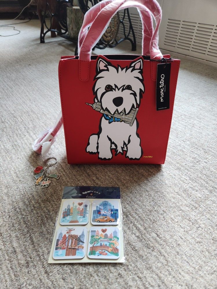 Marc Tetro Small Tote & Other NYC Collectibles