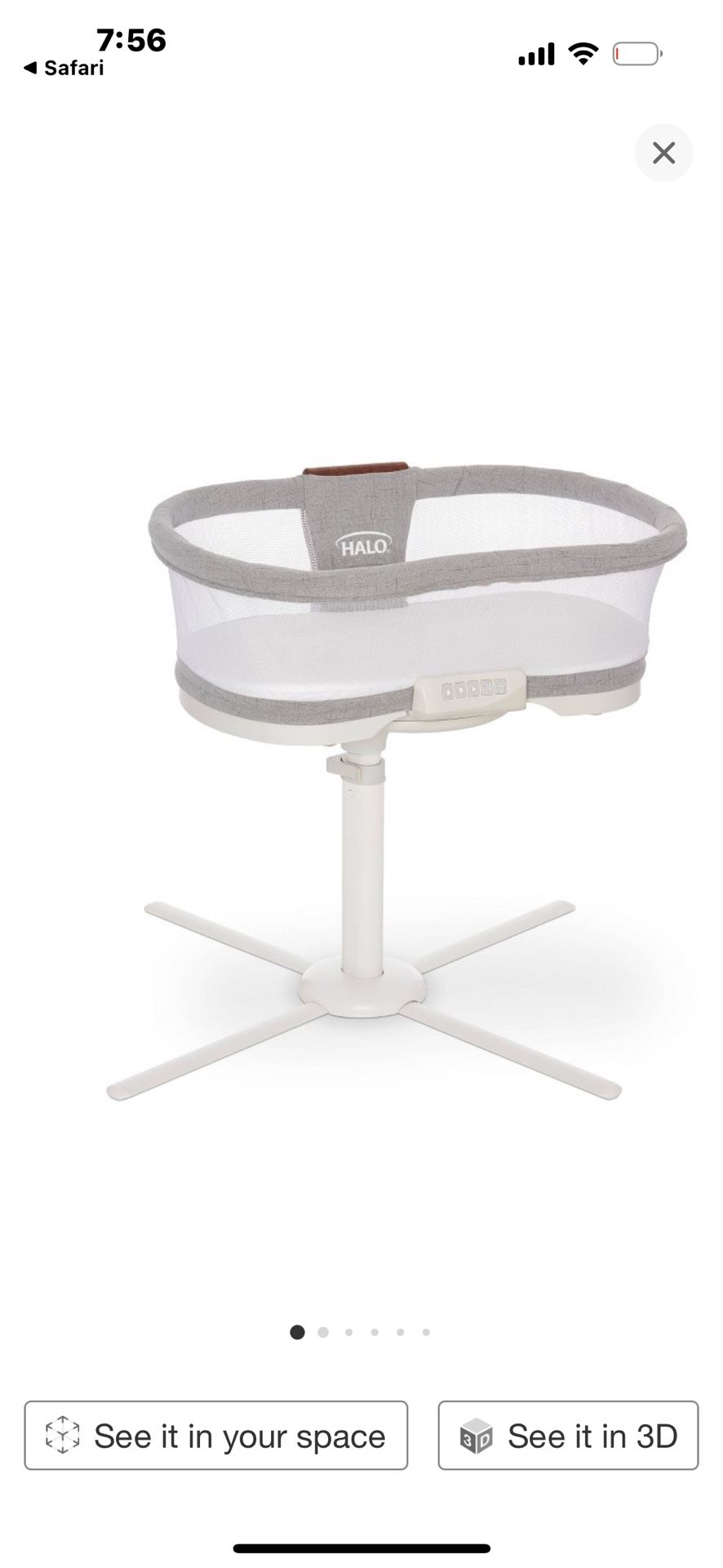 Halo Swivel Bassinet