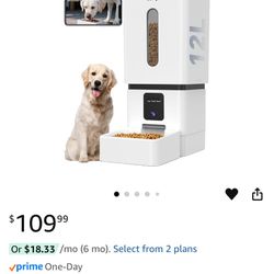 Automatic Pet Feeder With Camera