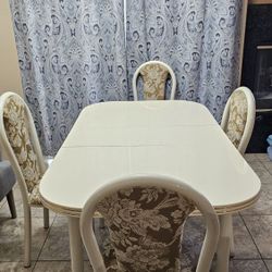 Dining Table With 4 Chairs