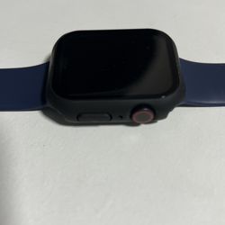 Apple Watch Series 7 GPS + Cellular, 45mm Midnight Aluminum Case