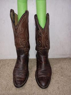Vintage Men's Sz 8.5D Dan Post Leather Western Cowboy Boots