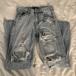 Ripped Aeropostale Jeans 28” Waist