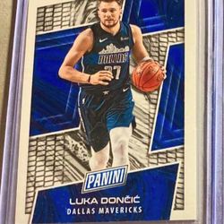 Really Nice Pair Of Two Panini Short Print Trae Young & Luka Doncic Rookie Cards