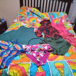 Women Clothing Different Sizes Small Medium And Large 
