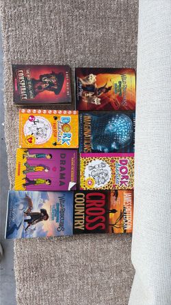 8 books