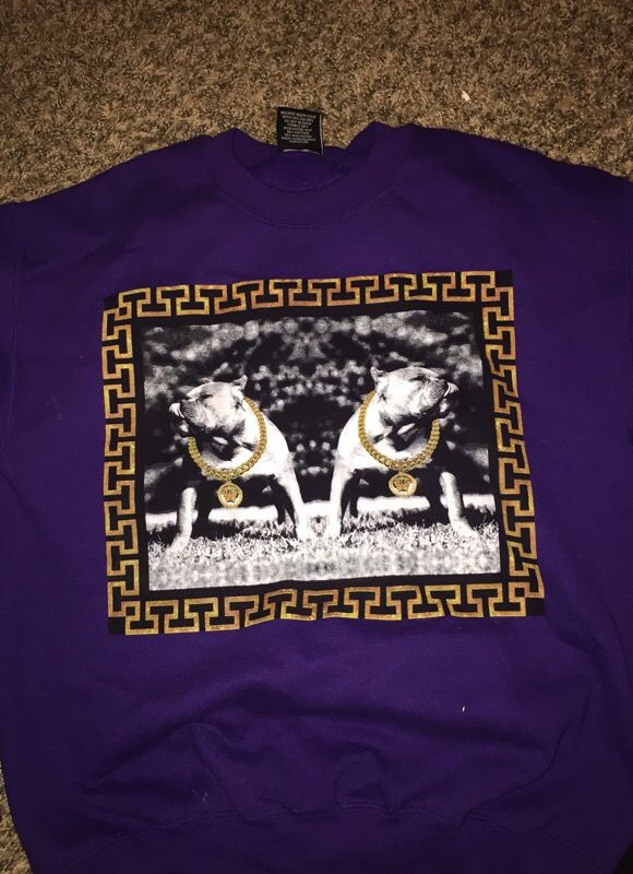 Versace Dog Crew Neck by Popular Poison