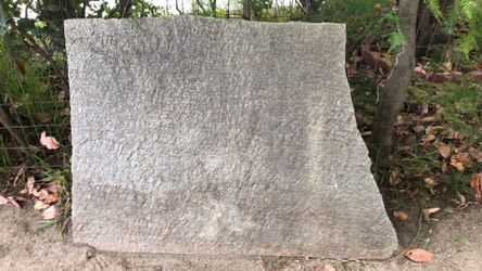 Sparkly, grey, charcoal piece of granite