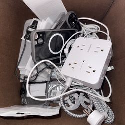 Electronic Haul Dump, Chargers, Cases, Charing Ports, Screen Protectors, Lightning Cables, Usb C, Ect