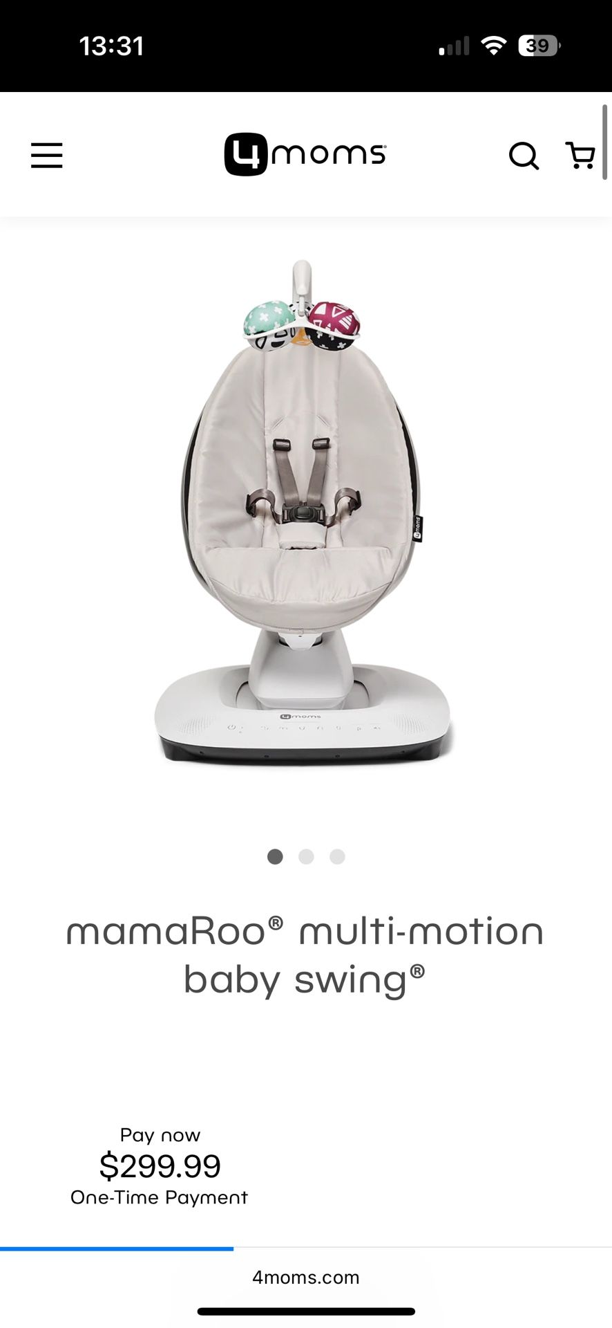 4moms Mamaroo Swing