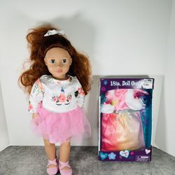 Our Generation Ballerina Doll With Outfit 