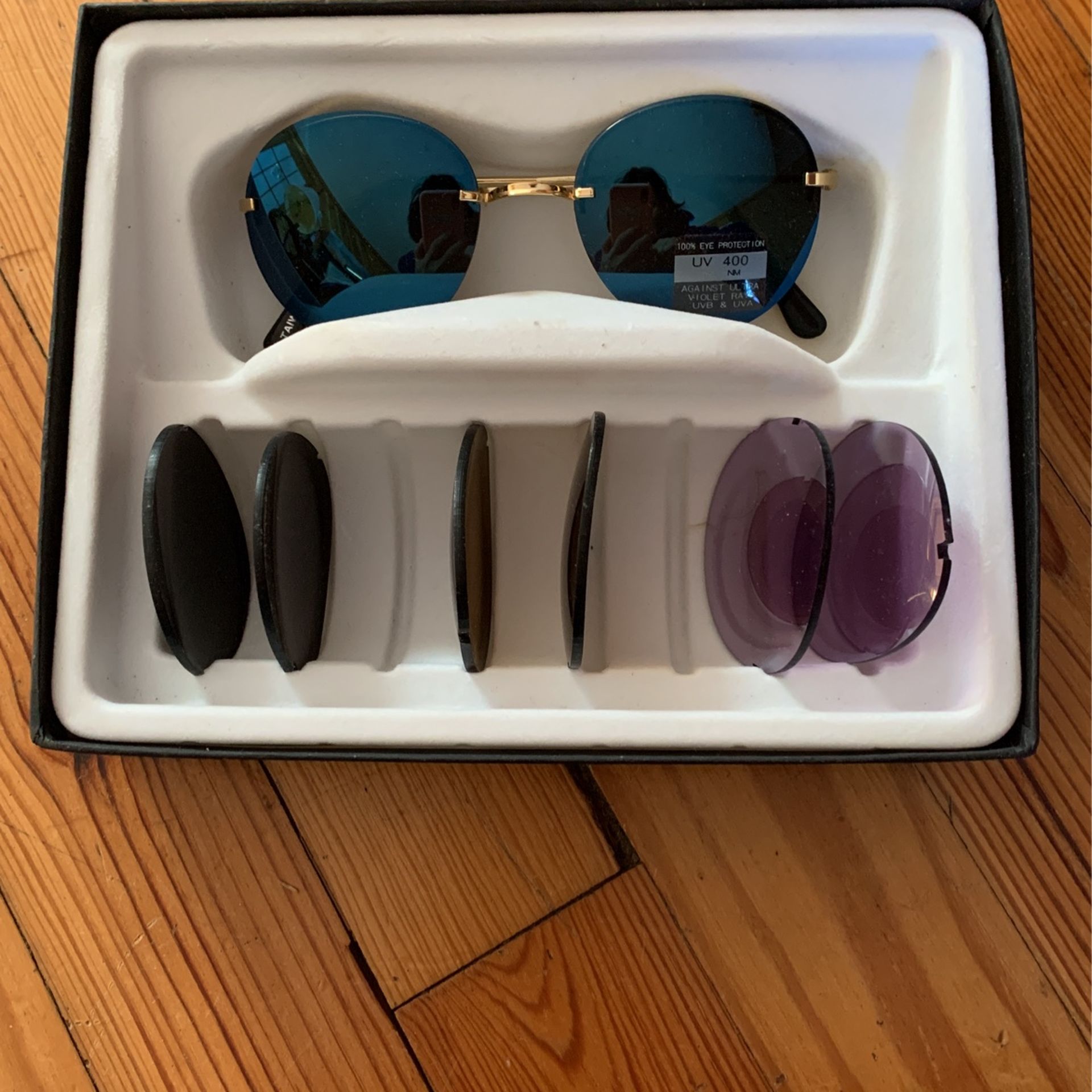 Riviera Sunglasses With Interchangeable Lenses