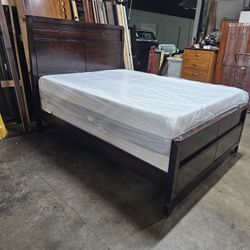 Queen Bed And Mattress