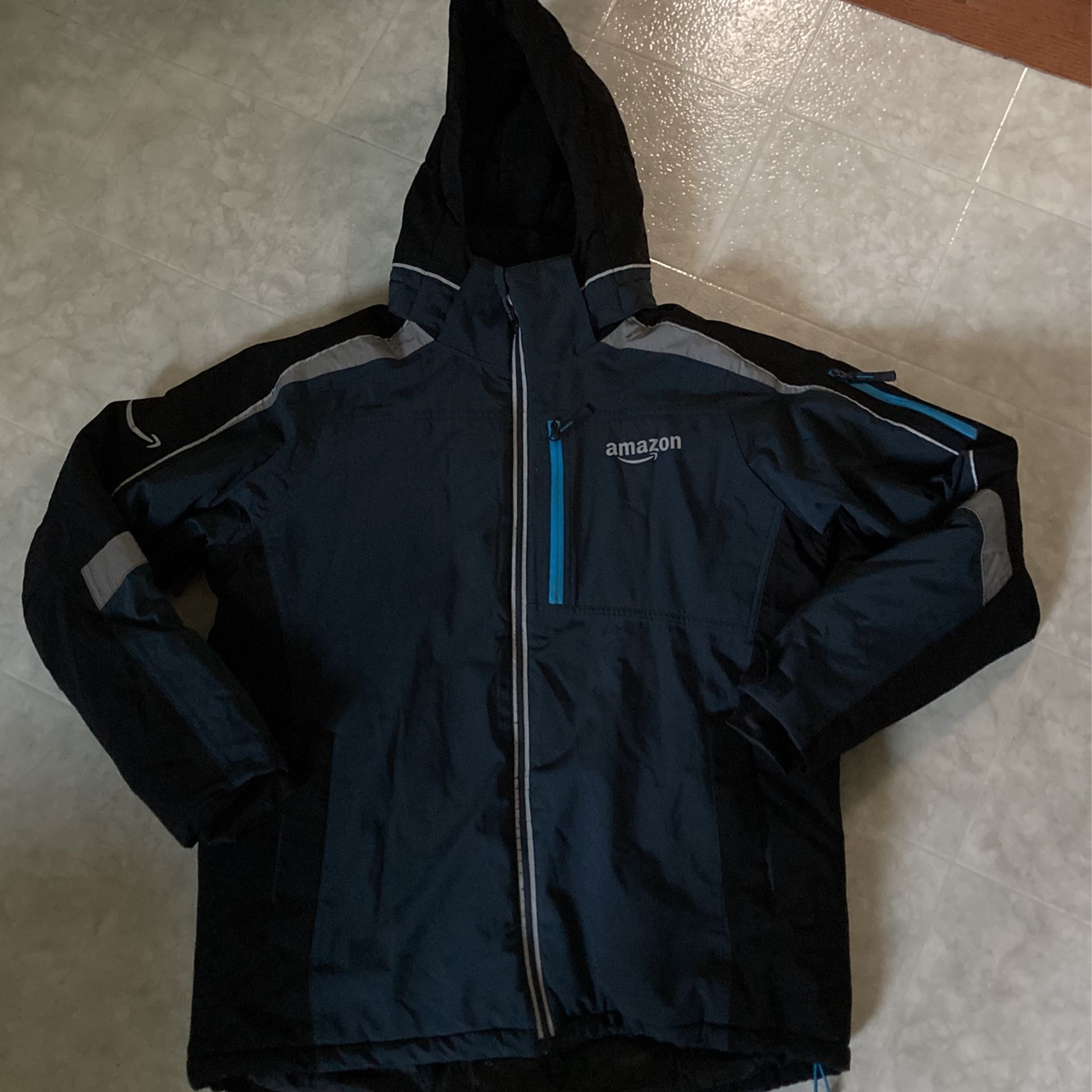 Amazon Employee Delivery Coat Luly Yang Puffer Insulated Jacket