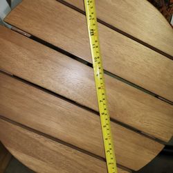 Select Solid Teak Round Shower/Bath Foot Stool, Teak Foot Rest for Shaving Legs, Teak Round Table for Indoor & Outdoor, Teak Accent Table

