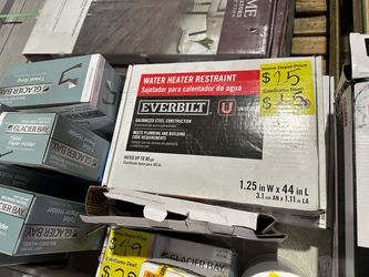 SaleSumo Everbilt Water Heater Restraint 1.25 in. W x 44 in. L