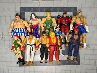 Jada Toys Street Fighter Lot